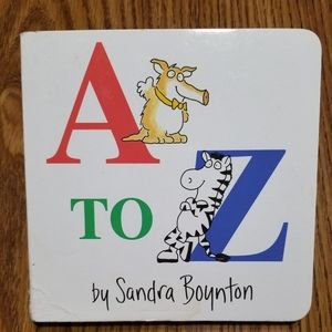 Sandra Boynton board books, 'A to Z'